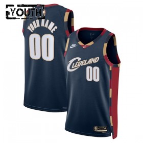 Maillot NBA Cleveland Cavaliers Personnalisable Nike 2025-26 Classic Edition Navy Swingman - Enfant